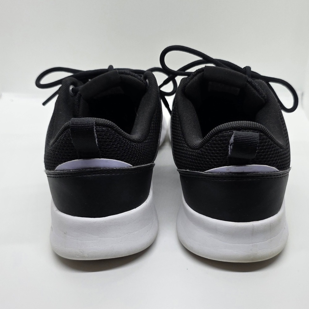 adidas QT Racer 2.0 Cloudfoam Shoes Black White Men's Size 9 H00548 - Picture 5 of 11